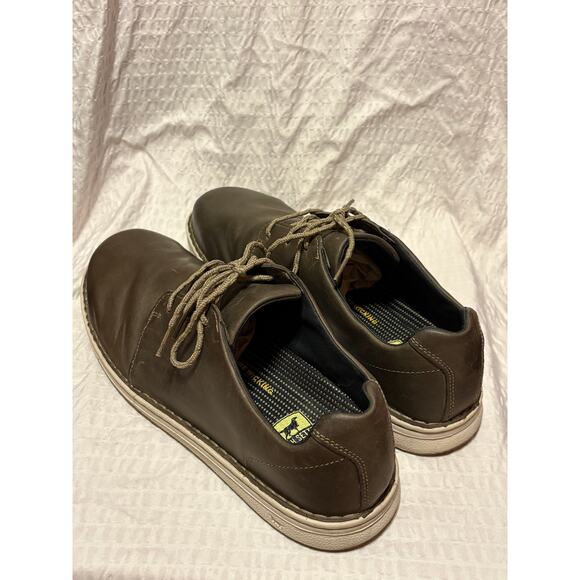 Irish Setter by Red Wing Safety Toe Gray Leather Work Shoes  Men’s 12D EH ASTM main image 6